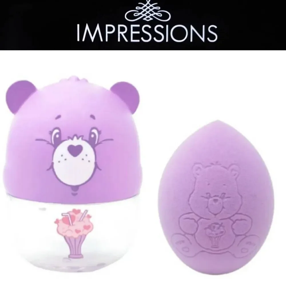 Impressions X‎ Care Bears Share Bear Blending Sponge + Travel Case